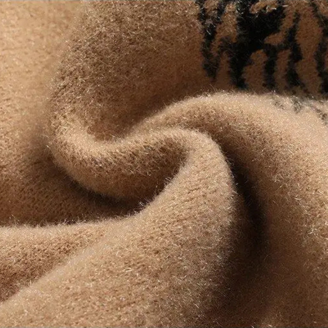 Dragon Crest Wool Cardigan