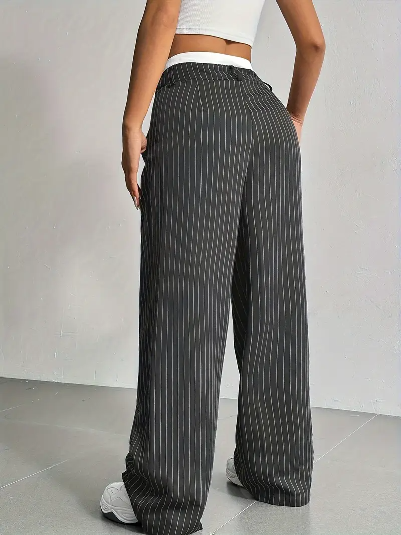 Waveline Pinstripe Trouser