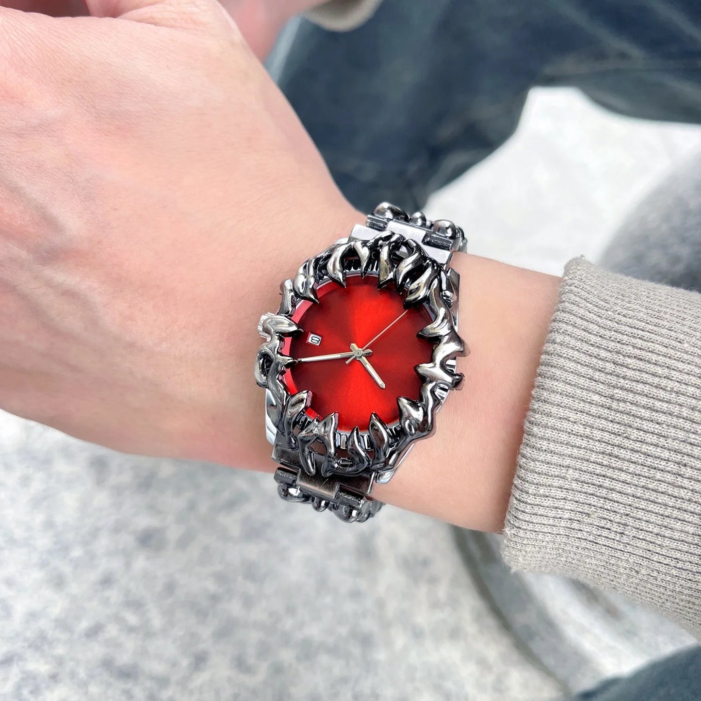 Inferno Stainless Steel Watch