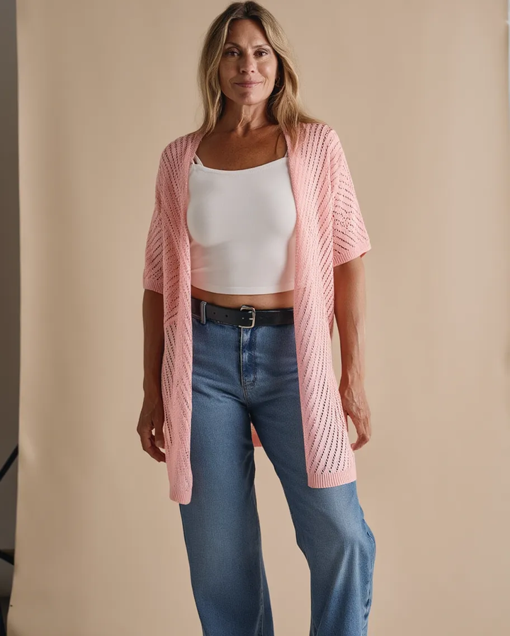 Breeze Chevron Knit Cardigan
