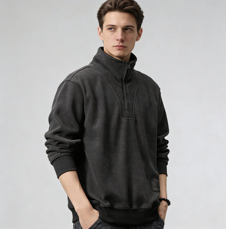 Alder Quarter-Zip Sweater