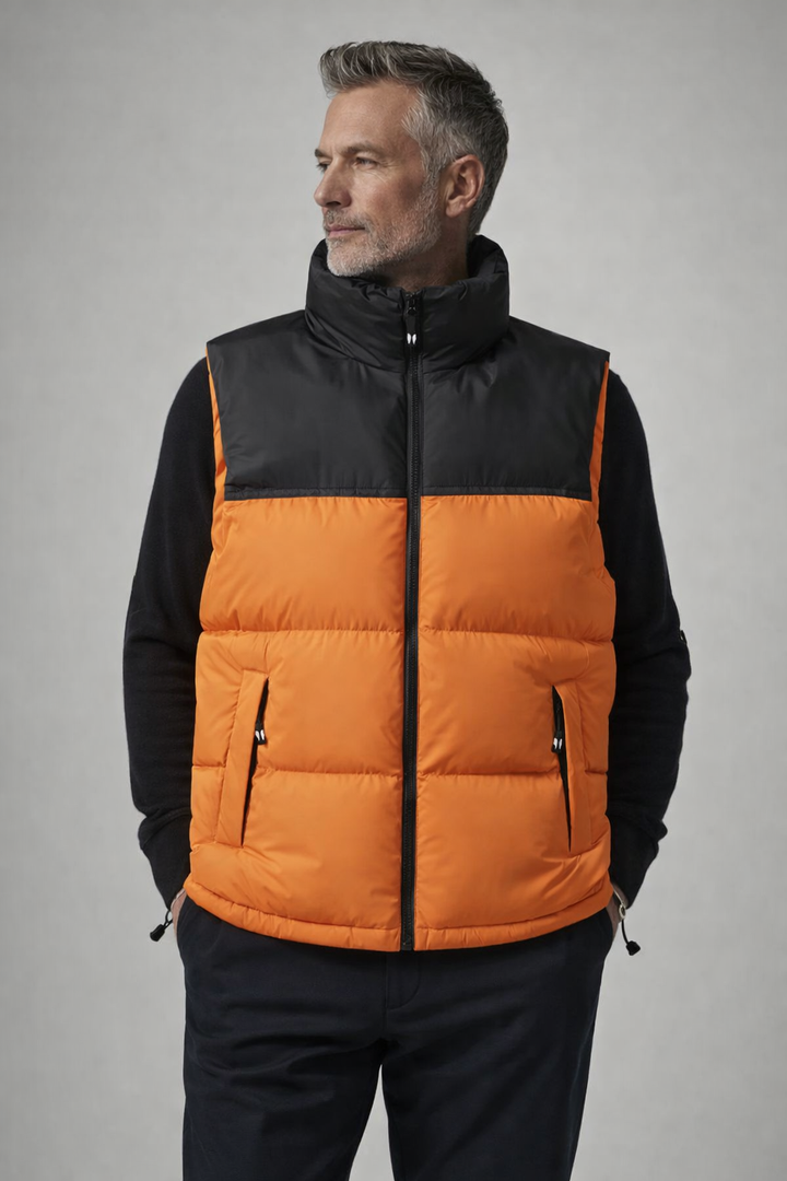 Polar Axis Puffer Panel Vest