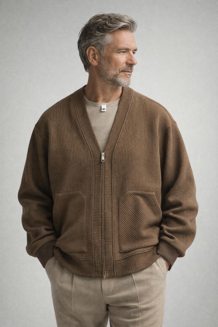Orion Knit Zip Cardigan