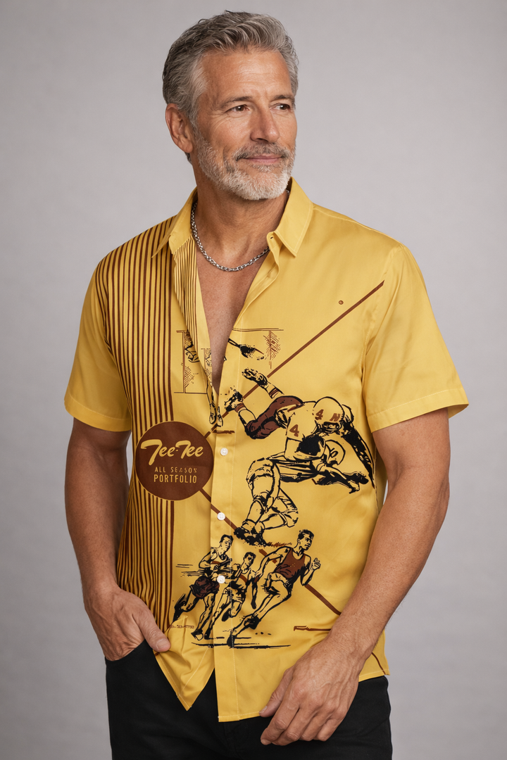 Athletic Society Button-Up Shirt