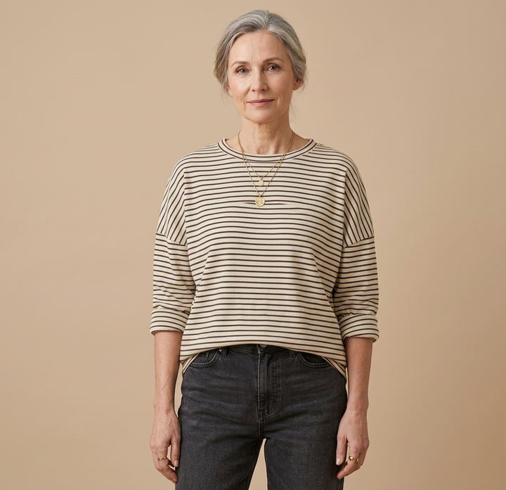 Heritage Stripe Cotton Top