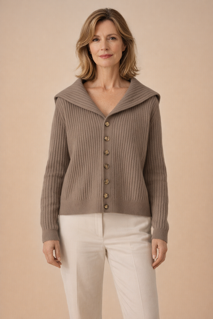 Melina Rib Knit Cardigan
