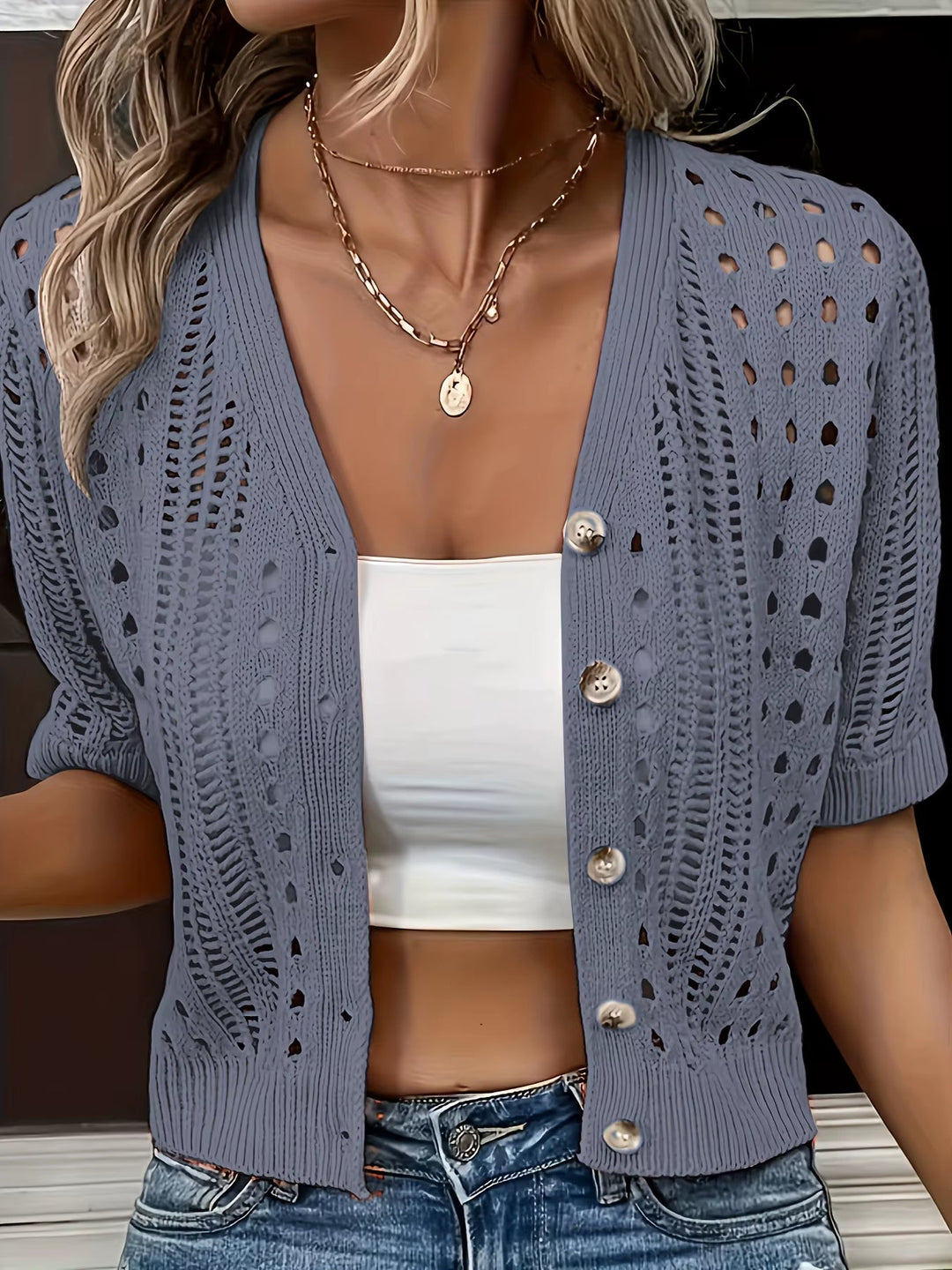Mirelle Crop Cardigan