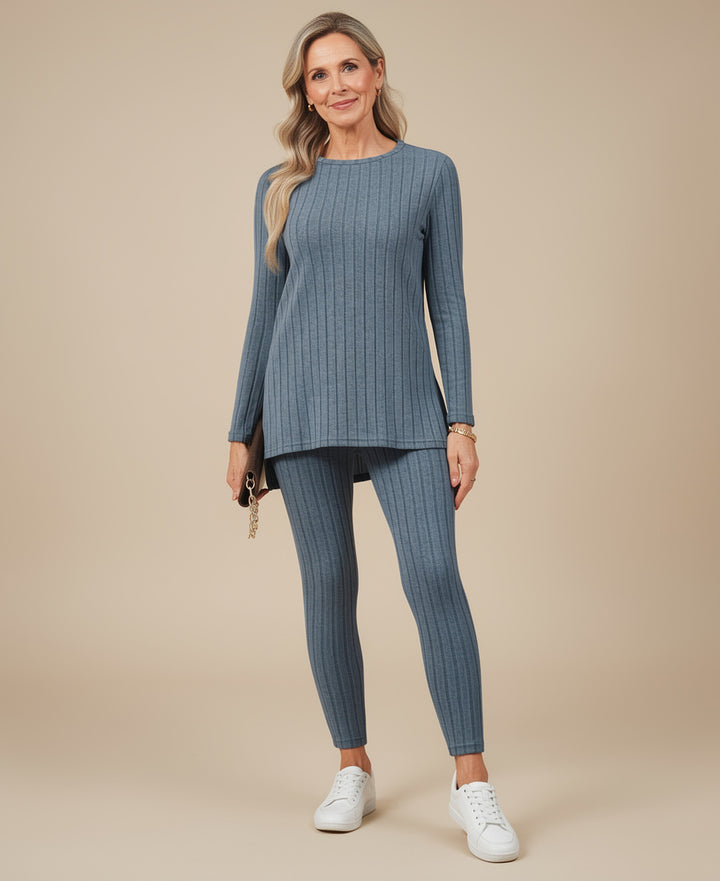 Alpine Ribbed Knit Set