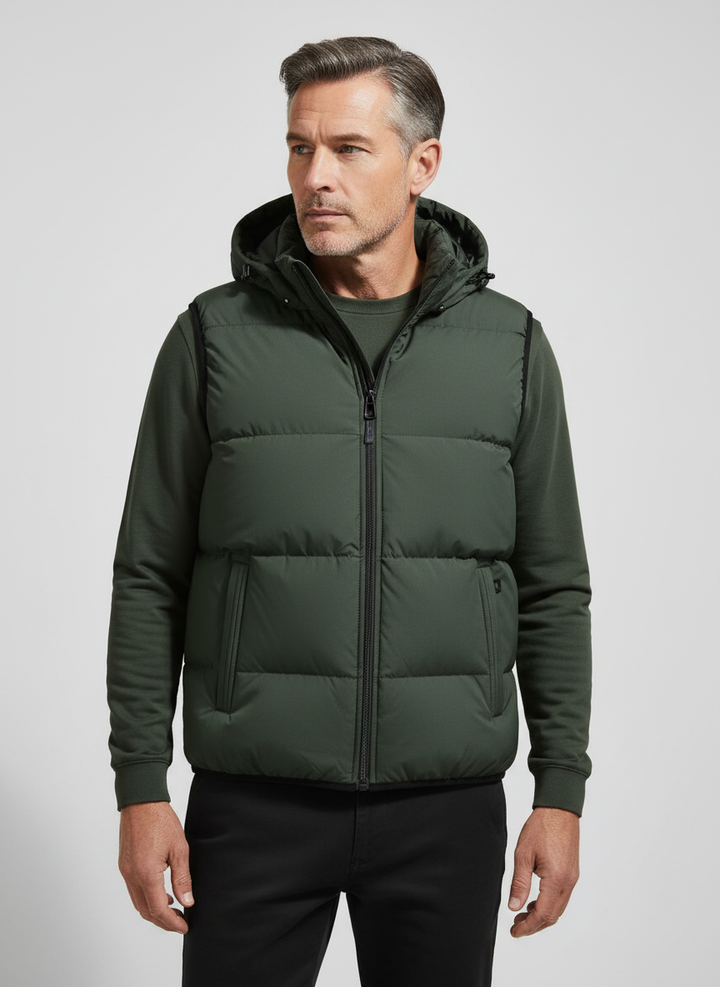 Evo Hooded Puffer Vest