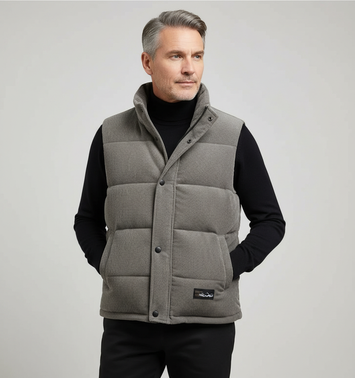 Highland Corduroy Puffer Vest