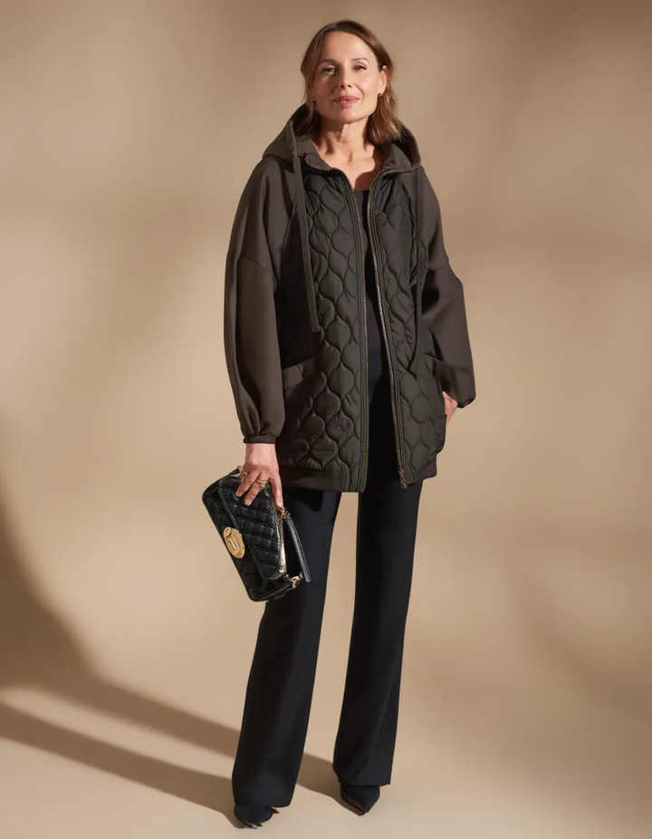 Colette Quilted Hoodie Jacket
