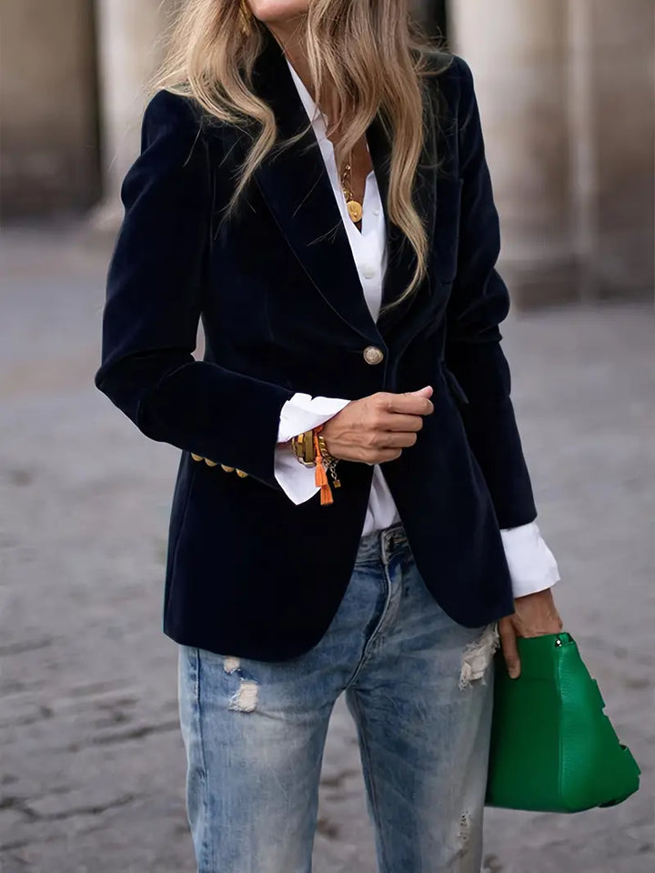 Chelsea Velvet Blazer