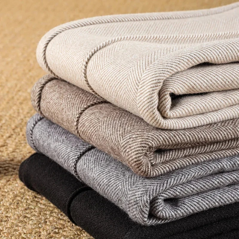 Amelia Herringbone Trouser