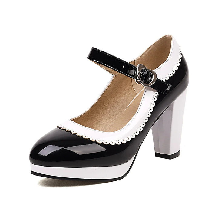 Maison Mary Jane Heels