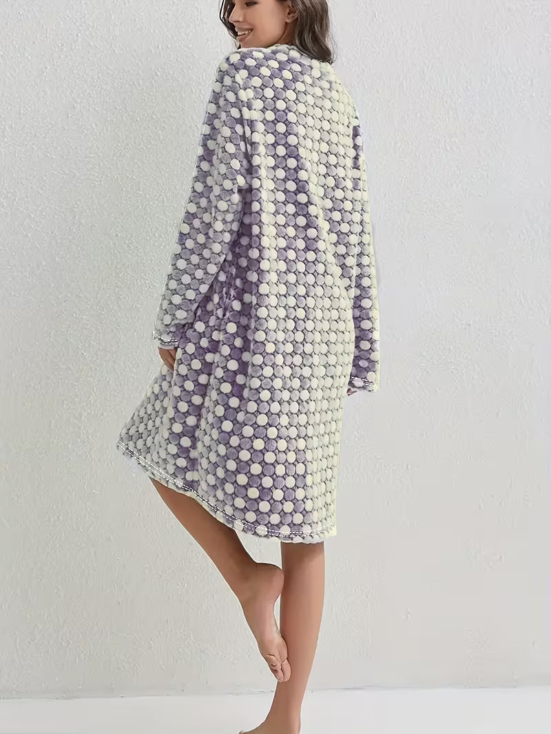 Pompure Fleece Zip Robe
