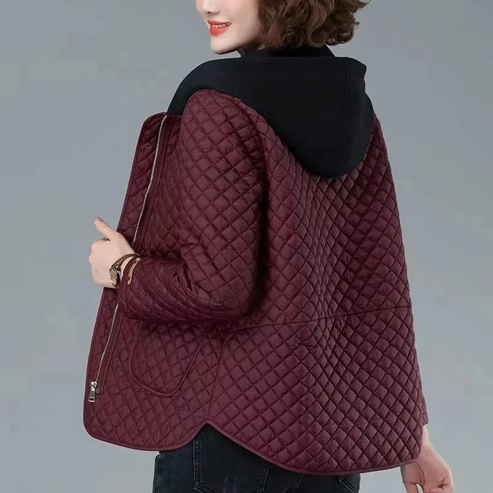 Majeste Diamond-Quilted Coat
