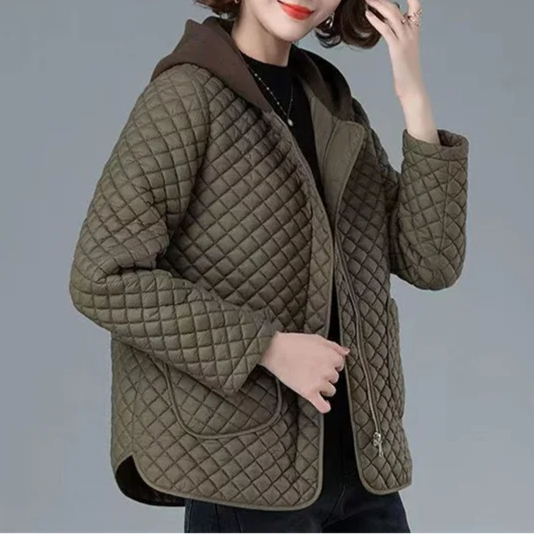 Majeste Diamond-Quilted Coat