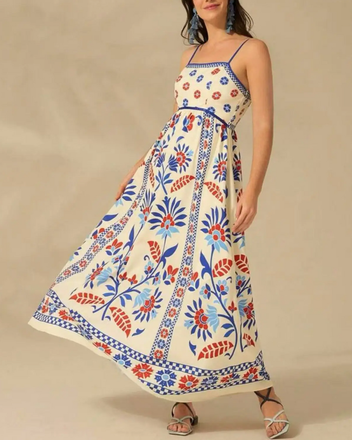 Sunset Botanica Maxi Dress