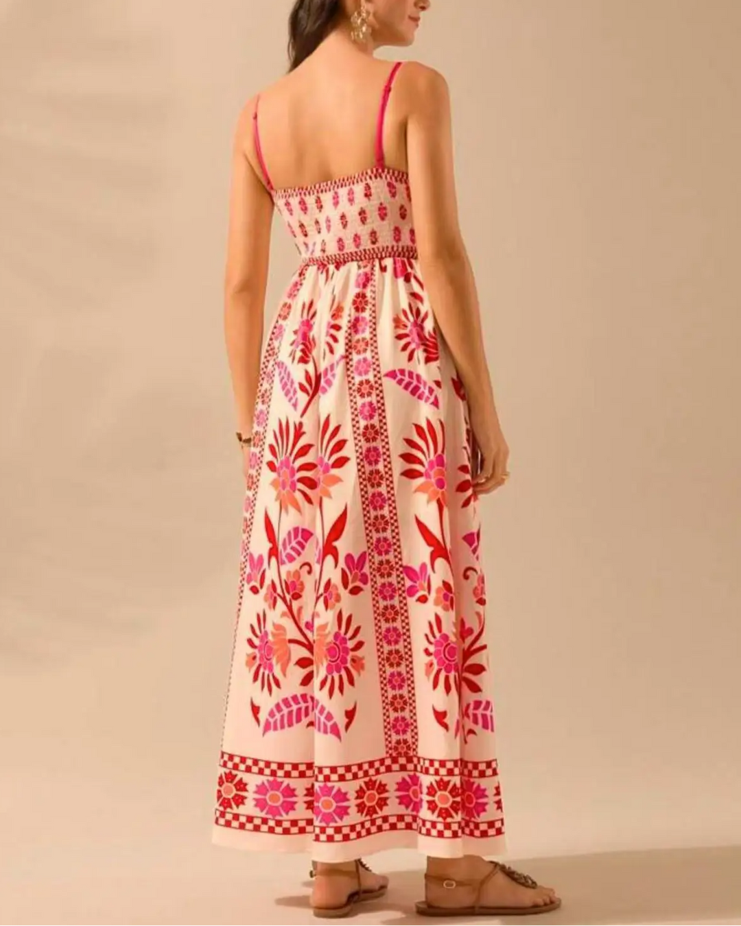 Sunset Botanica Maxi Dress