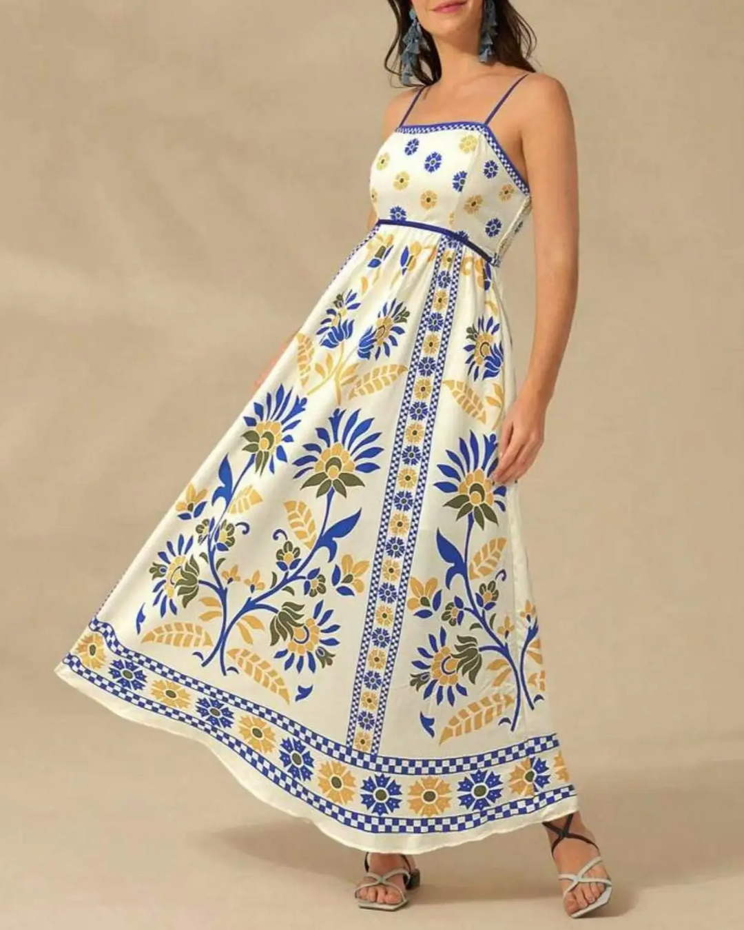 Sunset Botanica Maxi Dress