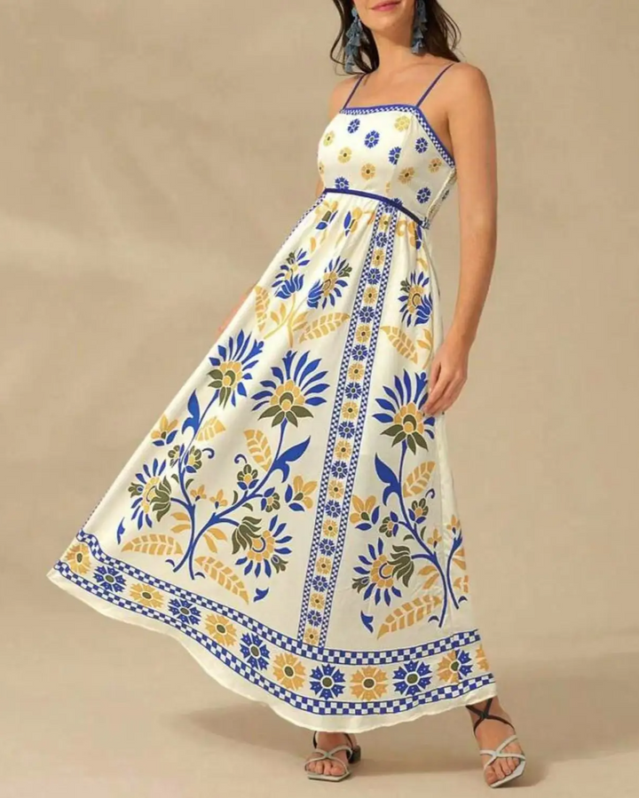 Sunset Botanica Maxi Dress
