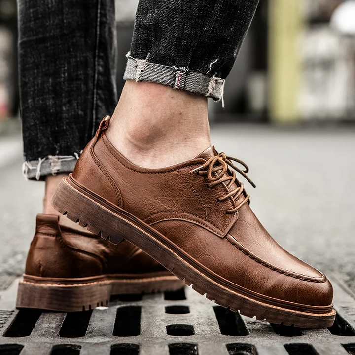 Hamilton Leather Derby Shoe