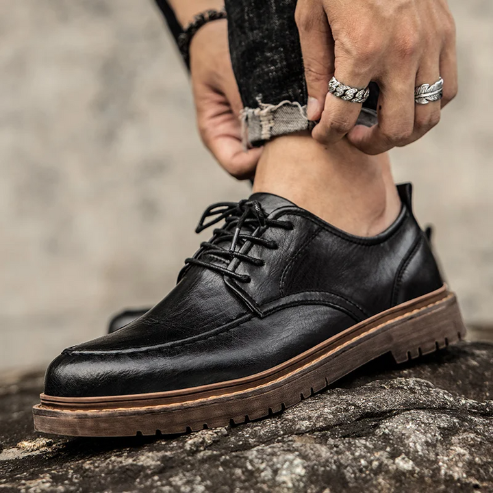 Hamilton Leather Derby Shoe