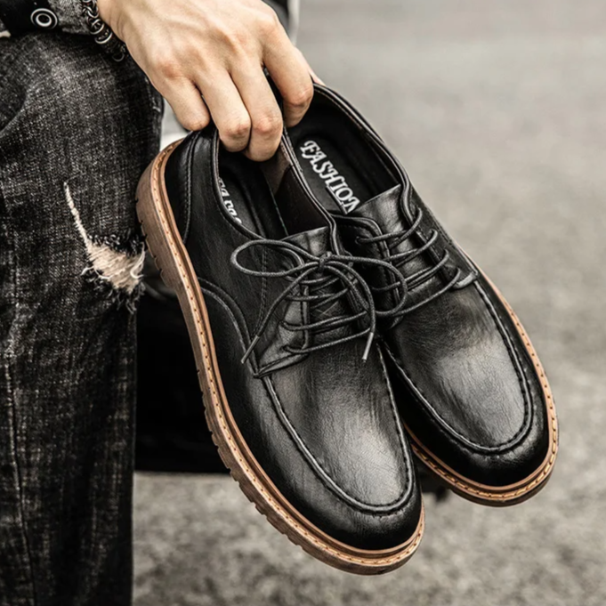 Hamilton Leather Derby Shoe