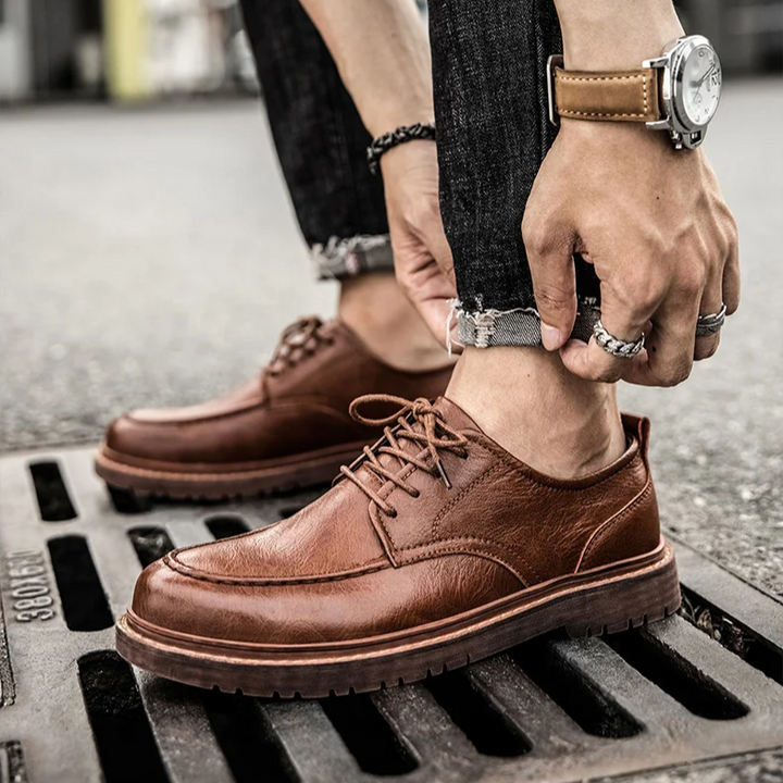 Hamilton Leather Derby Shoe