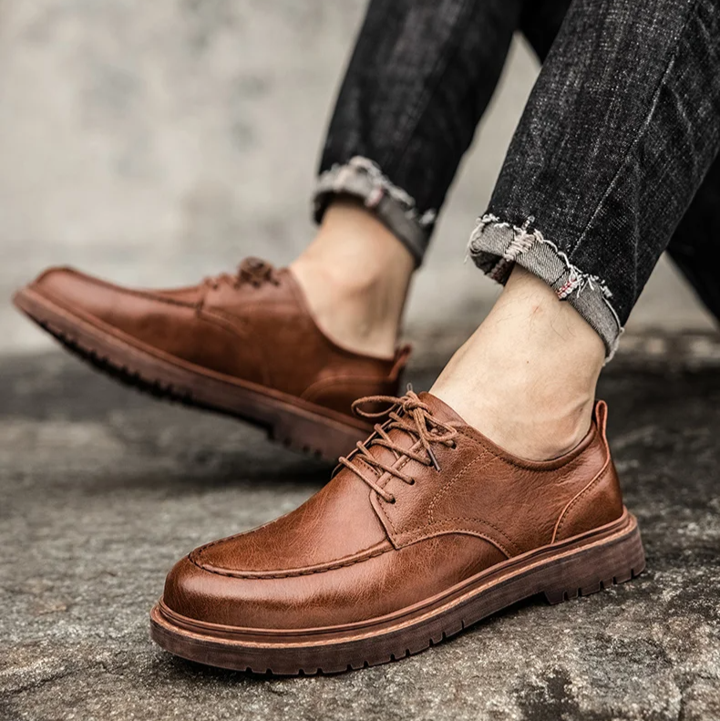 Hamilton Leather Derby Shoe