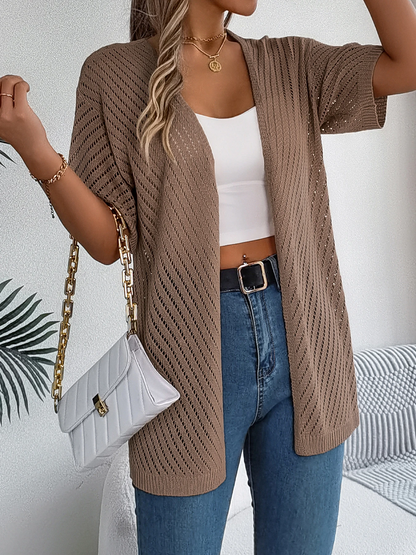 Breeze Chevron Knit Cardigan
