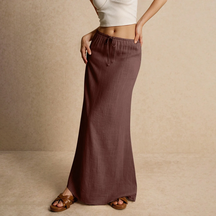 Muse Maxi Drape Skirt