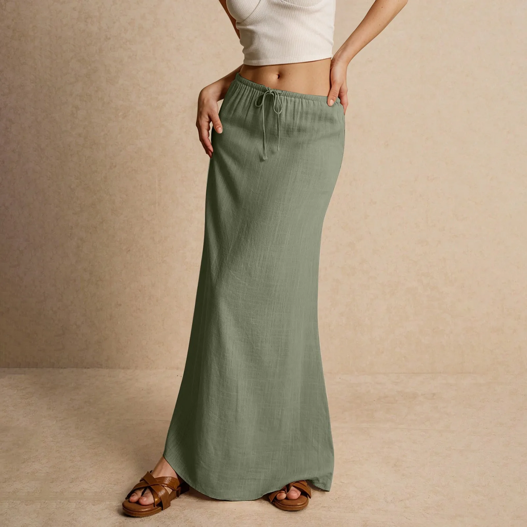 Muse Maxi Drape Skirt