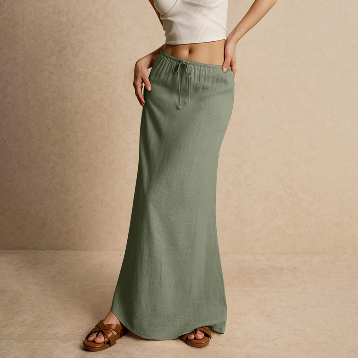Muse Maxi Drape Skirt