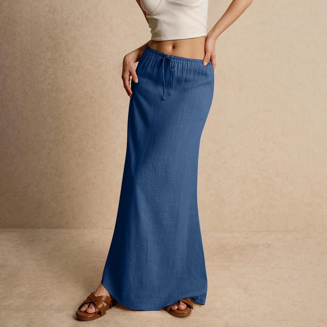 Muse Maxi Drape Skirt