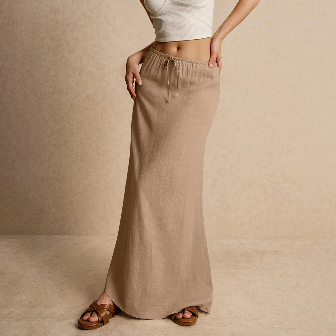 Muse Maxi Drape Skirt