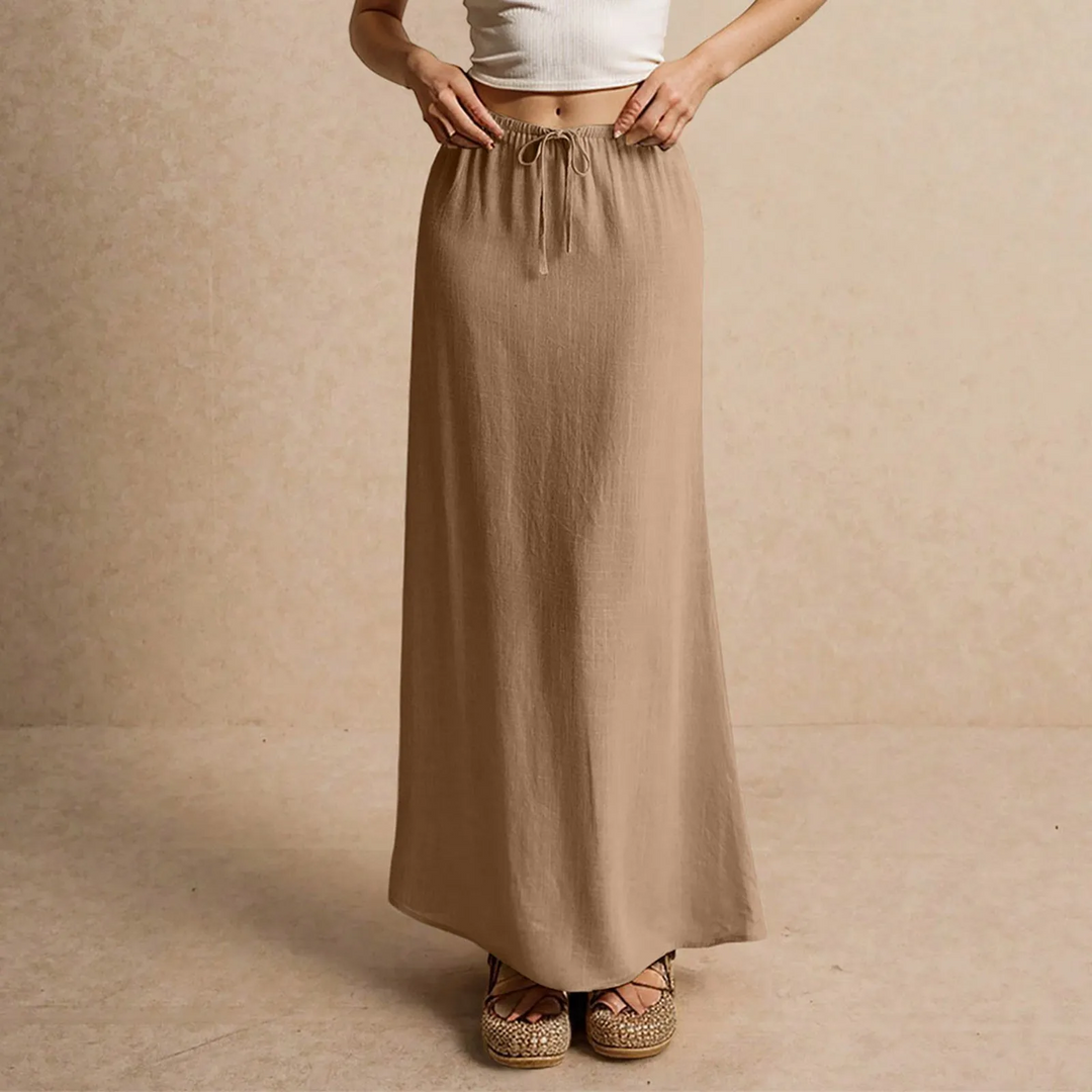 Muse Maxi Drape Skirt