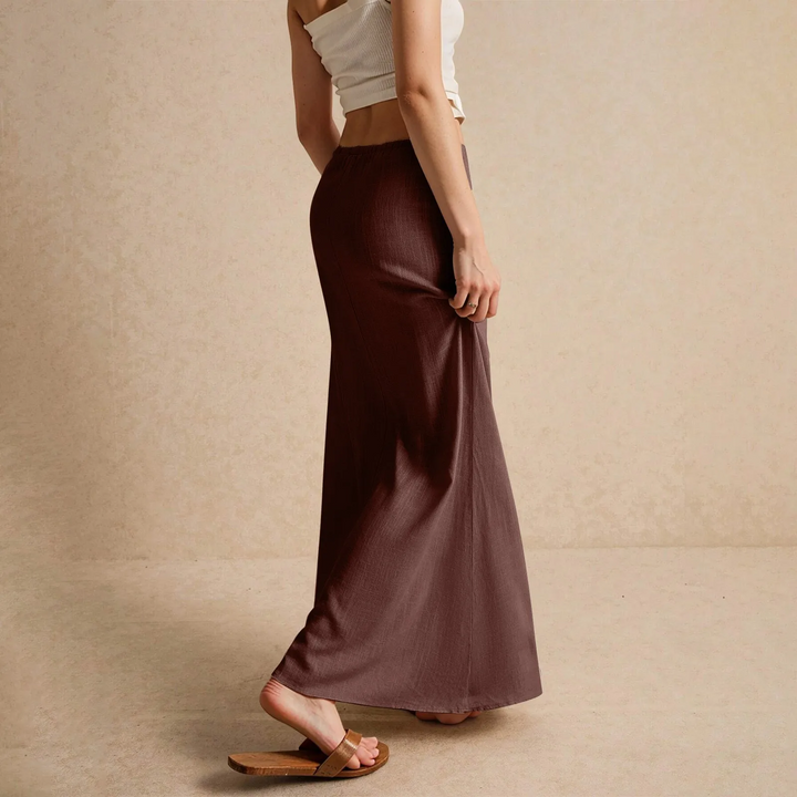 Muse Maxi Drape Skirt