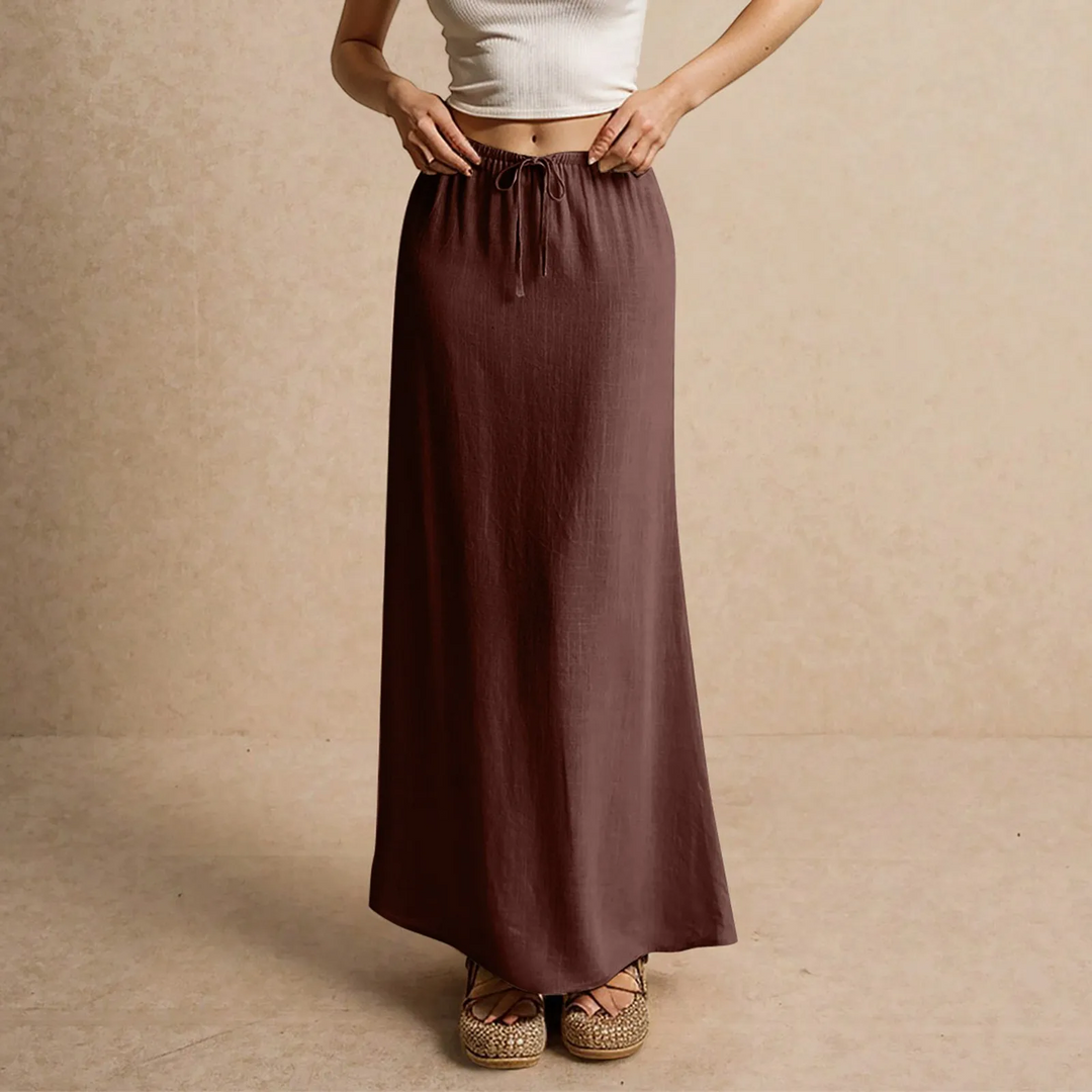 Muse Maxi Drape Skirt