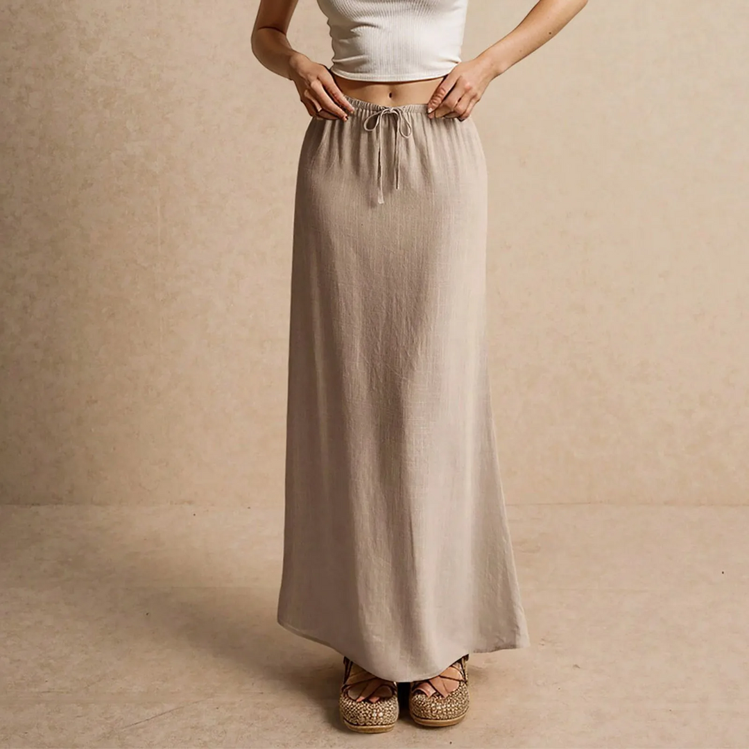 Muse Maxi Drape Skirt