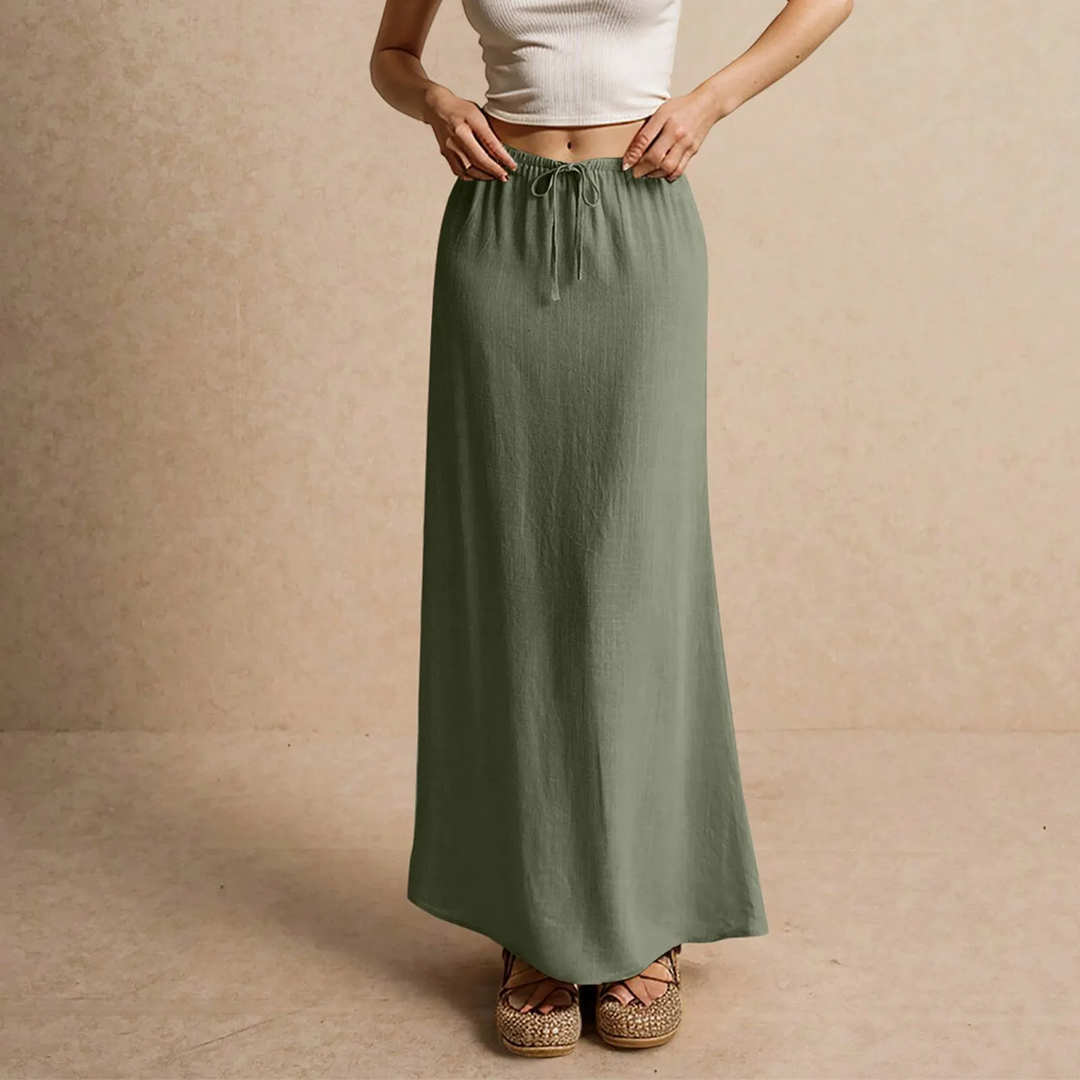 Muse Maxi Drape Skirt