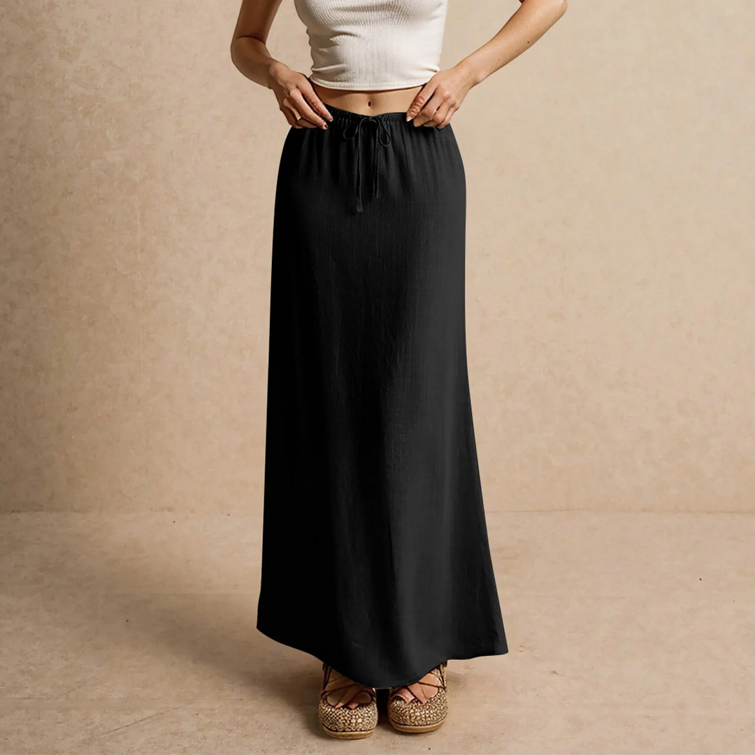 Muse Maxi Drape Skirt