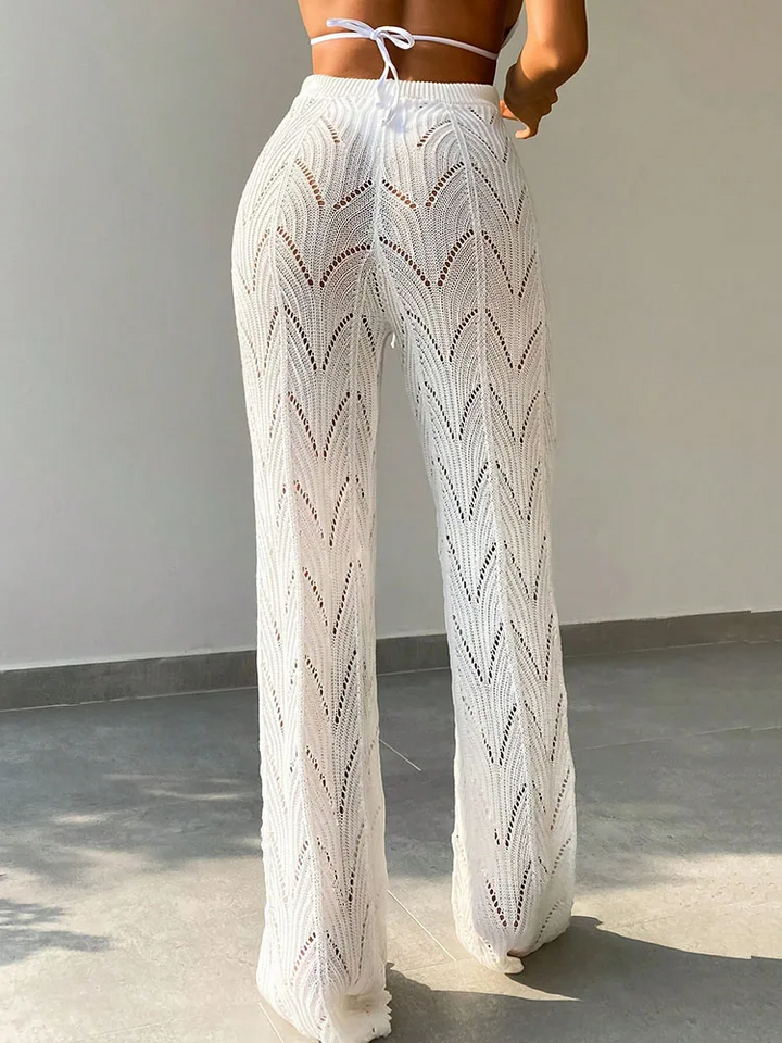 Azaria Sheer Knit Pant