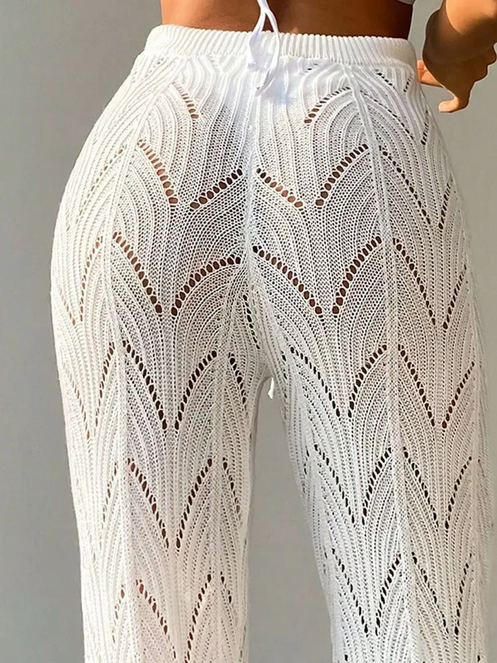 Azaria Sheer Knit Pant