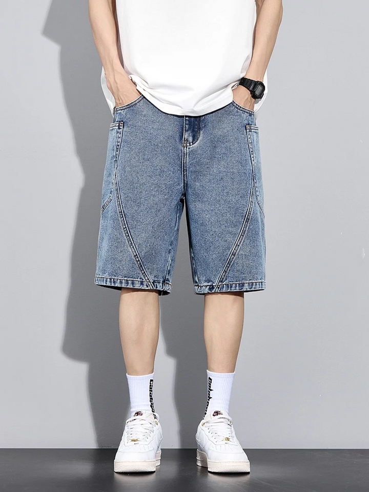 Offset Denim Short