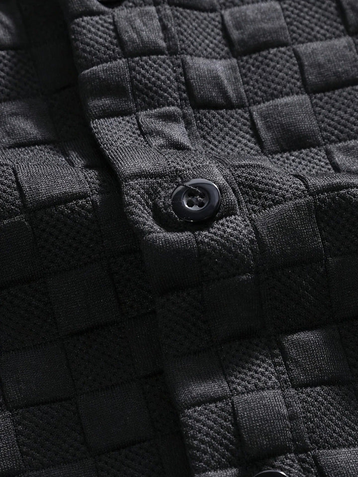 Gridline Checkered Lounge Set
