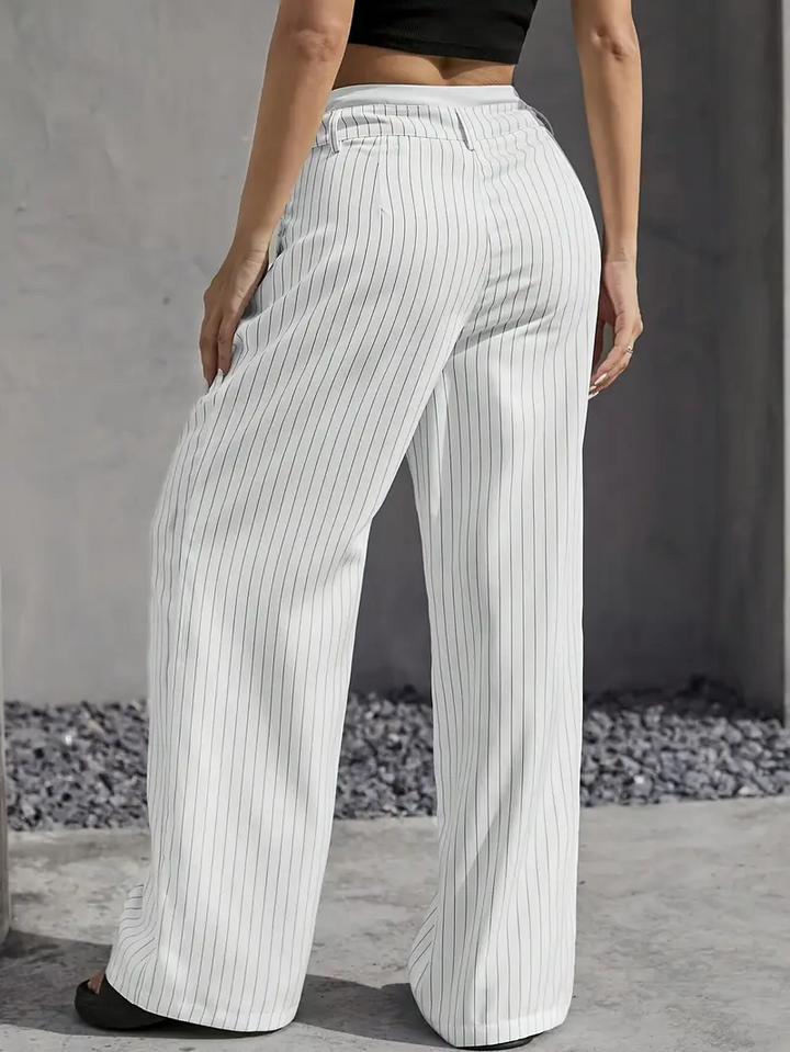 Waveline Pinstripe Trouser