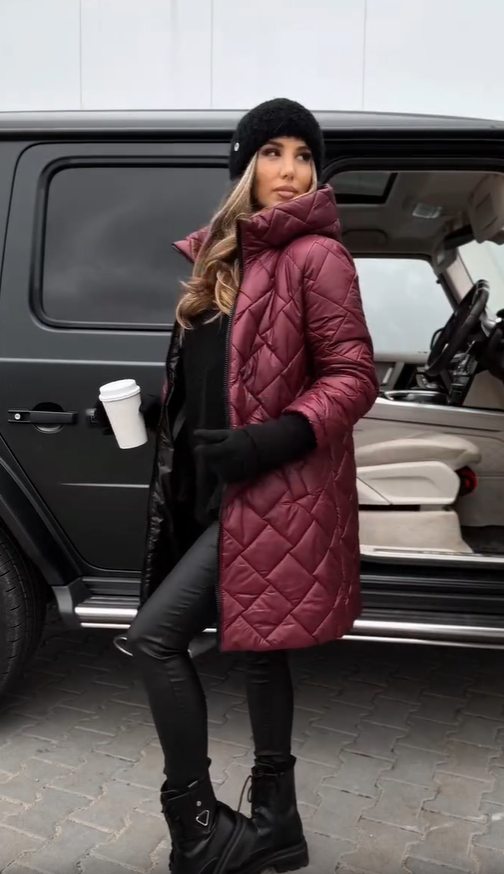 Valeria | Insulated Quilted Winter Jacket
