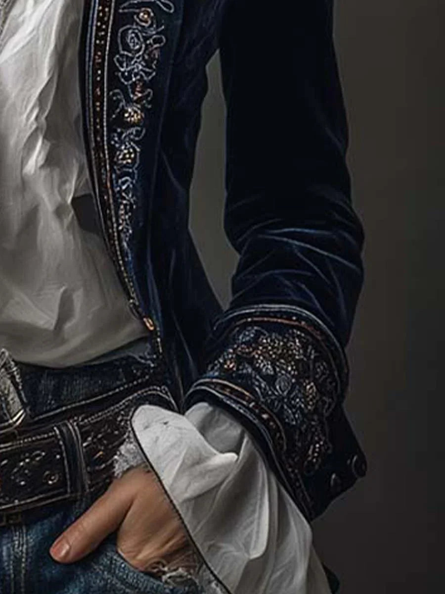 Florence Velvet Blazer
