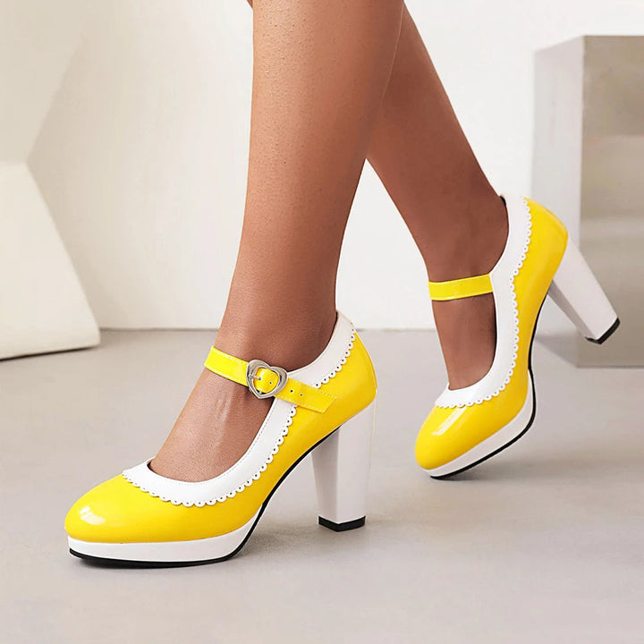 Maison Mary Jane Heels